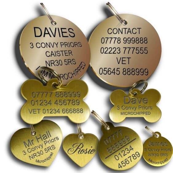 Brass Dog Tags Brass Dog Tags