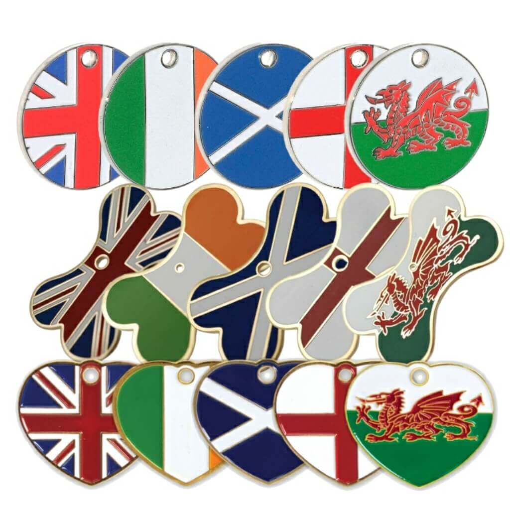 Flag Dog Tags Flag Dog Tags